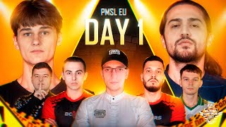 PMSL EUROPE LEAGUE STAGE GROUP A - B | DAY 1 | BOARS, K1, RUKH, BX BROTHERS, FALCONS | KALAMBOOR