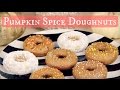 DIY Pumpkin Spice Doughnuts from Scratch - Easy Baking Recipe | SoCraftastic