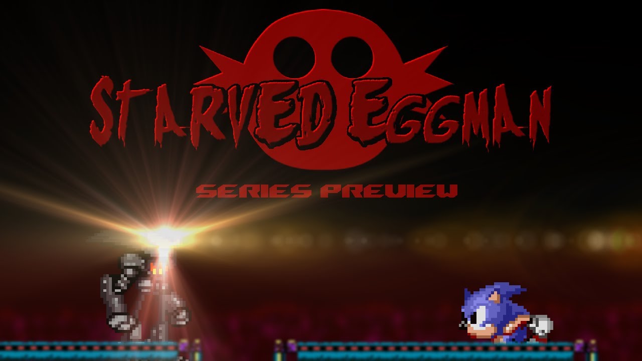 Starved Eggman comes after Yacker (by James M) by cvgwjames on