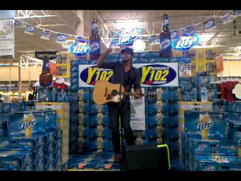 Luke Bryan at Wal-Mart in Hastings, Ne