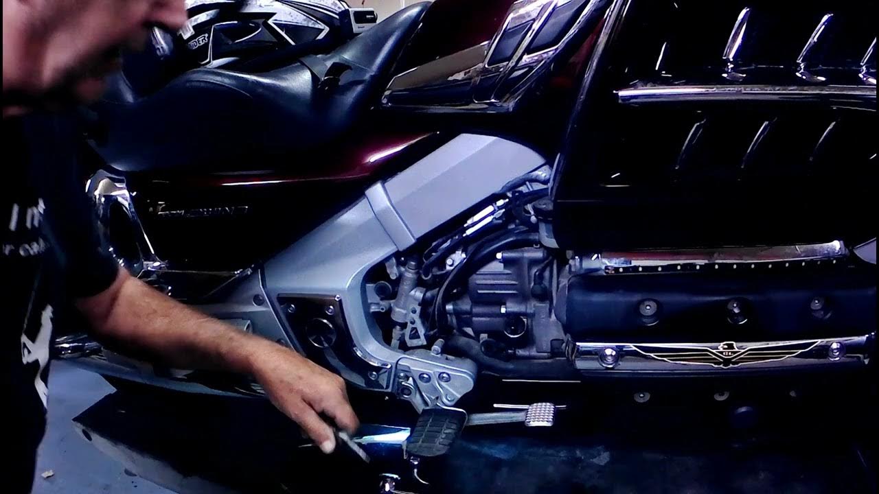 Honda GL1800 Rear Brake Switch Fix - YouTube