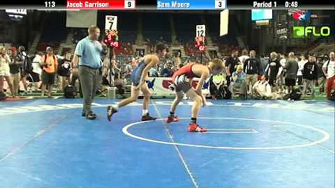 Cadet 113 - Jacob Garrison (Idaho) vs. Sam Moore (...