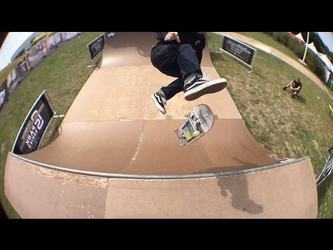 Messing Around on the Vans Pro Skate Park Series Mini Ramp at Malmo