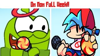 Om Nom Friday Night Funkin Full Week But Freeplay Mod
