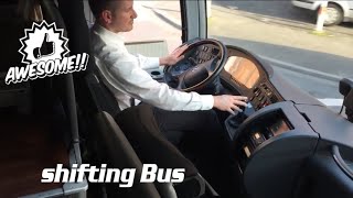 Bus driving shifting Setra S 415 HD OM501,OM457/Schalten Bus fahren/relaxed driving/relaxed shifting