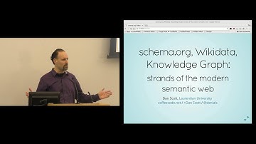 Strands of the modern semantic web: schema.org, Wikidata, and the Knowledge Graph