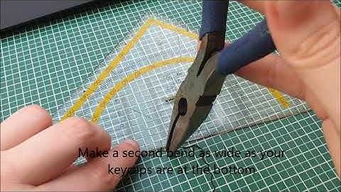 Make your own keycap puller