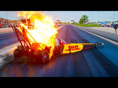 I Crashed At 300 plus MPH In Top Fuel DRAGSTERS! - NHRA Drag Racing: Speed For All