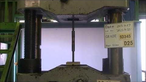 Tensile Test of Reinforcement bar coupler Mechanical splice for Power plant,Indonesia Singapore