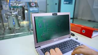 Unopex E 10 Solid-Liquid Extraction Unit - full test before delivery | teslimat öncesi fabrika testi