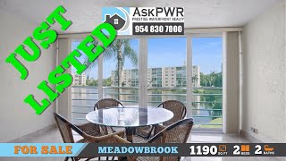 131 SE 3rd Ave Apt 208 Dania Beach | Renovated 2BR Waterfront Condo | Meadowbrook Lakes 55 