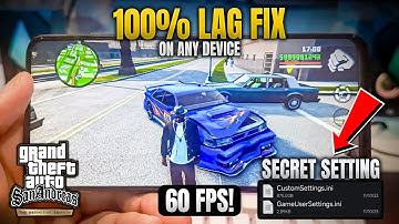 How to FIX LAG in GTA SA Definitive Edition Mobile (Android) on ANY DEVICE