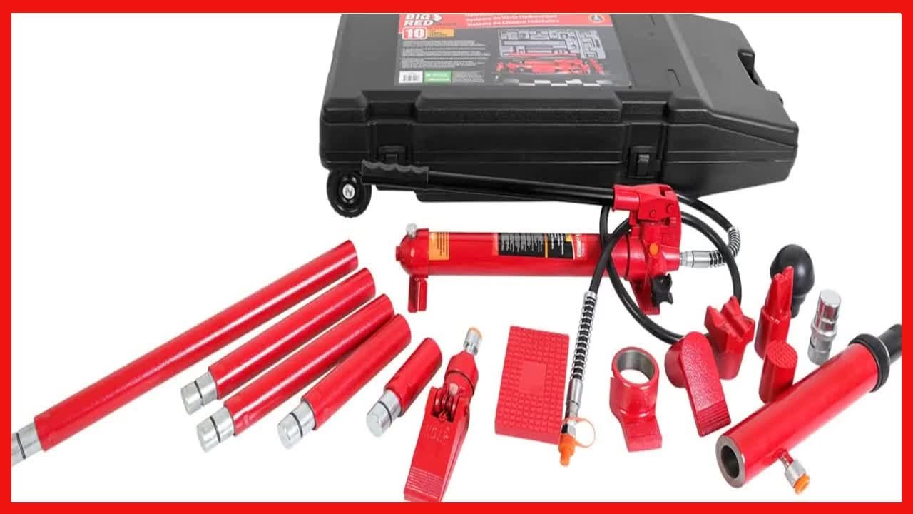Great product -  BIG RED T70401S Torin Portable Hydraulic Ram: Auto Body Frame Repair Kit