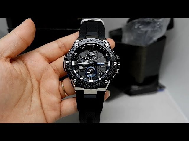 CASIO G-SHOCK G-STEEL GST-B100XA-1A ORIGINAL UNBOXING