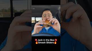 Jack in the Boxs NEW Smashed Jack Sliders REVIEW 🔥