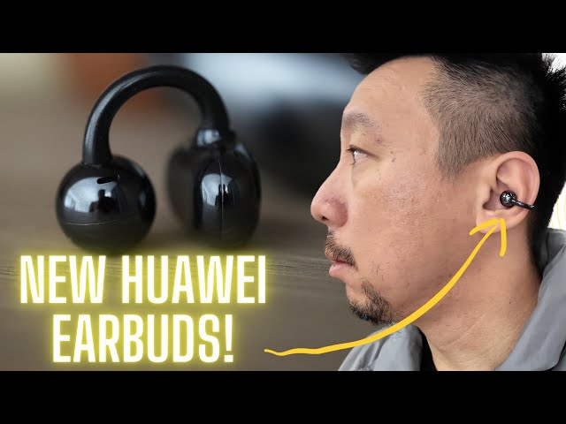 HUAWEI Unveils HUAWEI FreeClip: Open-Ear TWS Earbuds for a New