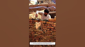 Perfect Brick Laying with String Line – Traditional Masonry Skill