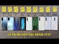 Realme 7 / 7 Pro / 6 / 6 Pro / 6i vs Realme X2 / Narzo 10 / XT / X2 Pro BATTERY DRAIN TEST