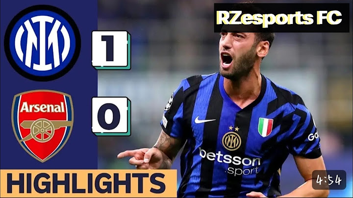Arsenal vs Inter Milan Extanded Highlight| All goals | Champions League Round 4