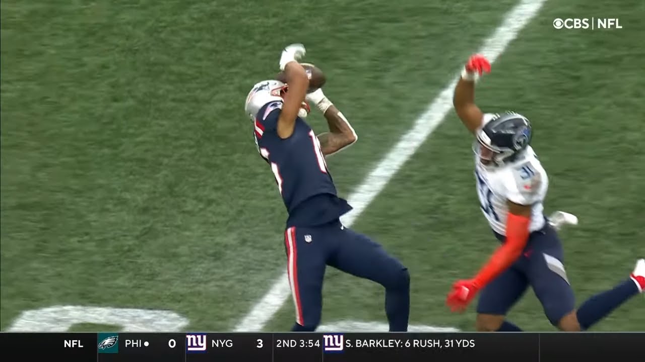 Mac Jones throws Perfect Pass to Jakobi Meyers YouTube