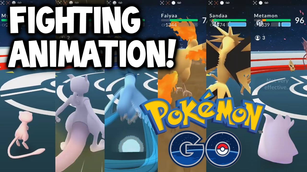 Pokemon Go Legendary Pokemon Gameplay Fight Animation - roblox pokemon go capturo a ditto 6 nuevos pokemon gameplay