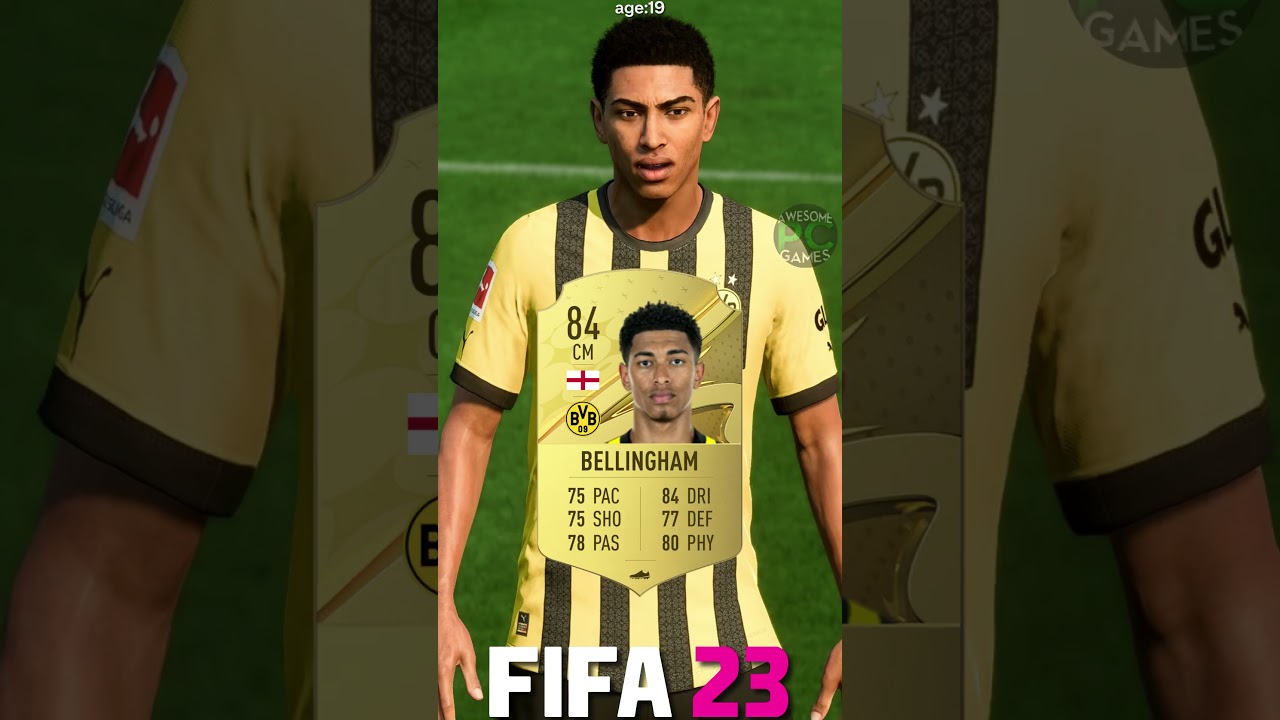 Jude Bellingham FIFA evolution (21-24) 