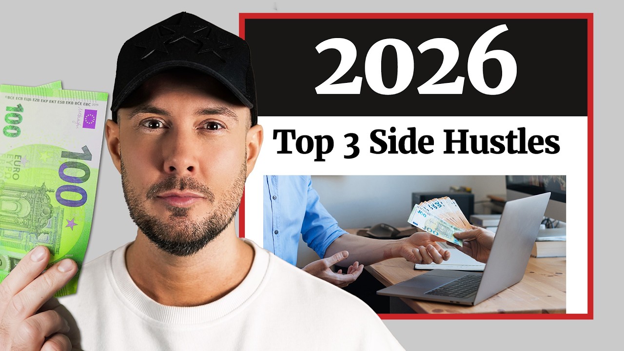 10.000€ im Monat verdienen: Diese 3 Side Hustle würde ich 2026 starten