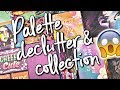 Getting Rid Of 60+ Out Of 175 Palettes! | Eyeshadow Palette Collection & Declutter