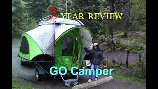 Sylvansport GO Camper  2 Year Review  Tiny Trailer Camper