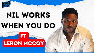 The NIL Blueprint: LeRon McCoy’s Playbook for Today’s Athlete