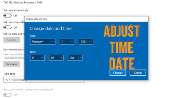 How to change time zone and date || how to change time and date on windows 10