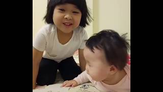 Adek Rumasya Gangguin Kakak Kirana Tidur