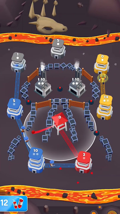 Tower War Level 3765 – Insane Defense & Mind-Blowing Comeback! 💥 #Shorts#towerwar#grootgamingyt
