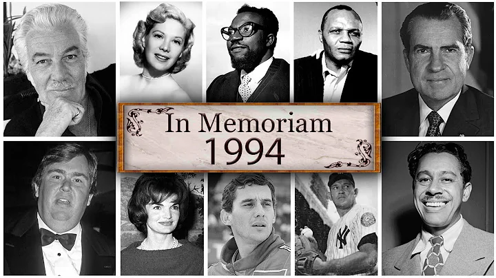 Obituary in 1994: Famous Faces We Lost in 1994
