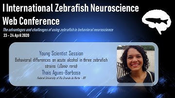 Thais Agues-Barbosa presentation - I IZN Web Conference