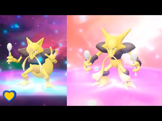 Alakazam ( Abra Evolution ) Pokemon Trade Go