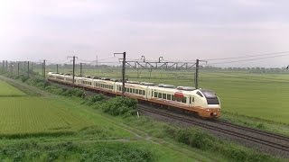 E653系1000番台U101編成 大曲花火大会に伴う団体臨時列車(9881M)@2015.8.22