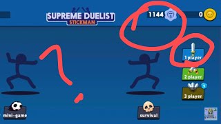 Supreme Duelist Stickman #hack #1 screenshot 3