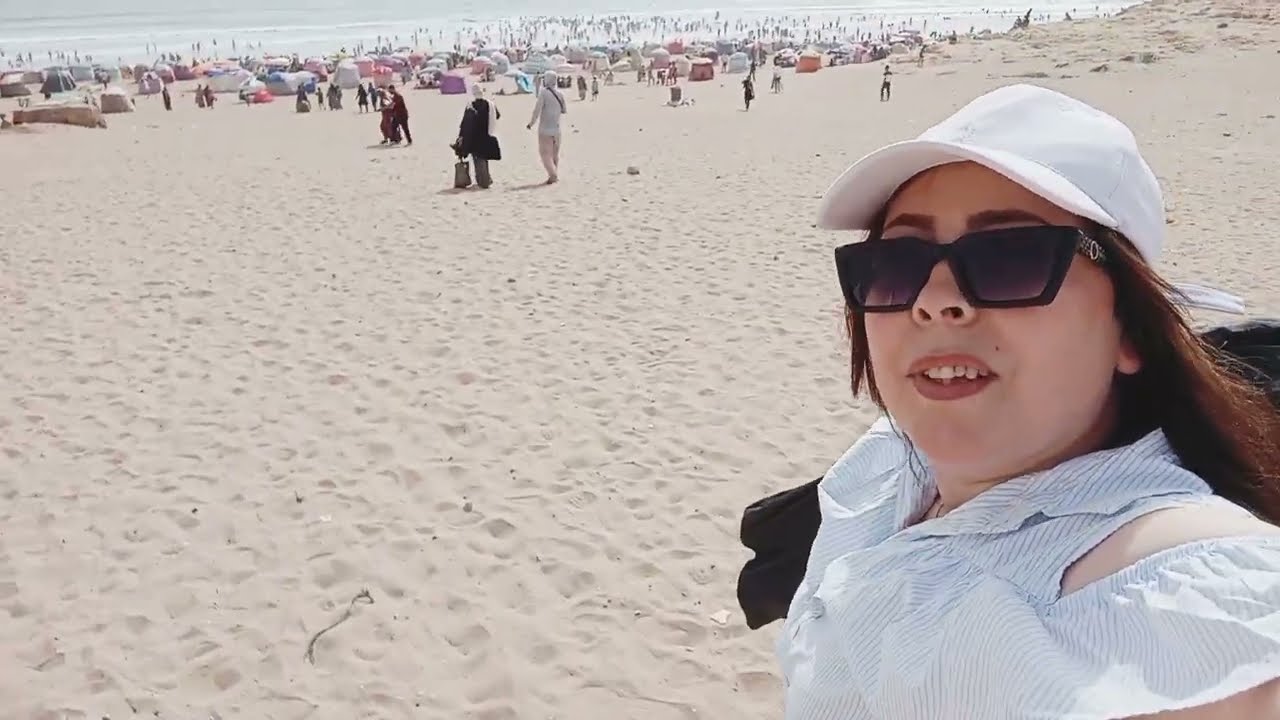 اجمل شاطئ هو شاطئ سيدي وساي  في الطريق لقينا اكسيد خايبه يا ربي السلامه