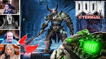 Gamers annoyed or ragged playing DOOM eternal ( rage, funny, annoyed moments)