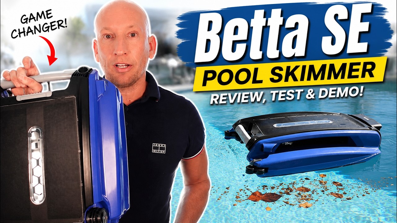 Betta SE solar powered robotic pool skimmer giveaway worth USD$370