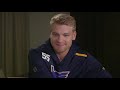 Parayko and Pietrangelo play Hungry Hungry Hippos