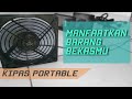 Cara membuat kipas portable dari barang bekas