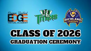 2026 Richland High School, EDGE Virtual Academy and Parkside Aspire Academy Graduation Ceremonies