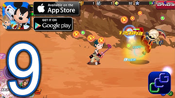 KINGDOM HEARTS Unchained χ Android iOS Walkthrough   Part 9   Story 32 34