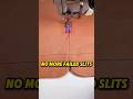 Double Rounded Slit vs Regular Slit | Which is Better?+Sewing Tutorial #sewing #sewinghacks #crafts