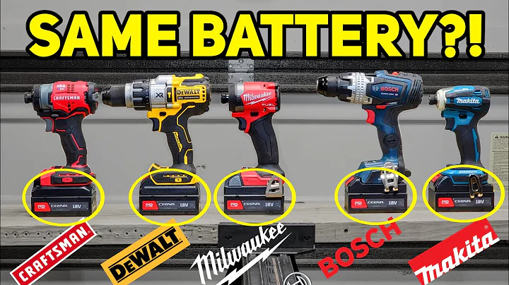 NEW UNIVERSAL Power Tool Battery Platform - Ceenr PDNation | Dewalt Milwaukee Makita & More!