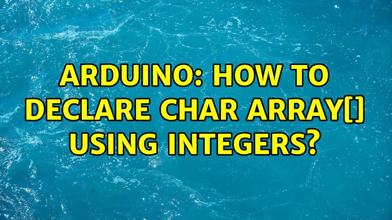 arduino char array assignment