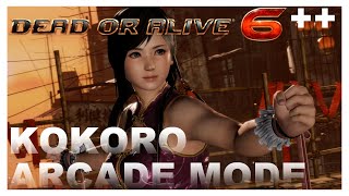 Mod Showcase: Dead or Alive 6    Beta ~ Kokoro - Arcade Mode
