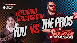 Visualising the fretboard: YOU vs THE PROS